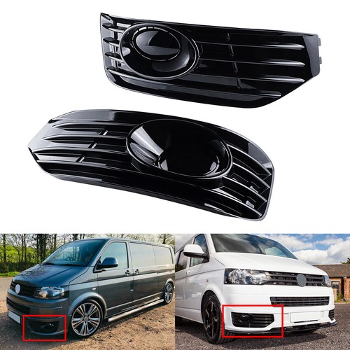 Front bumper fog light cover - light,