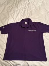 Purple Scout Short Sleeve Polo