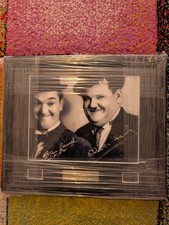 The Film Factory Signed Laurel And Hardy Limited Edition Film Cell No 384-1000