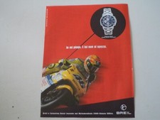 advertising Advertising 2000 BREIL MANTA CHRONO PROFESSIONAL and VALENTINO ROSSI