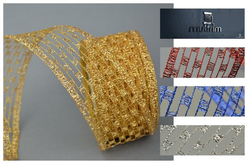 Luxury net wire mesh ribbon - luxury,