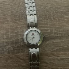 Swiss Army Mens Silver Tone