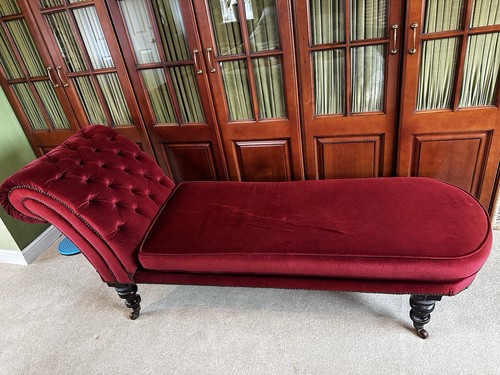 Antique chaise longue sofa - chaise,