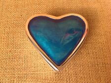 Decorative Blue enamel Heart