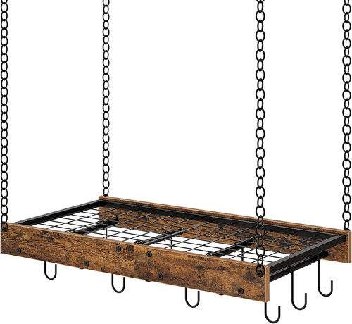 Hanging pot rack vintage - rack,