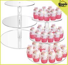 Clear Acrylic Round Cupcake
