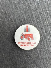 International Harvester Tractor Farm Farming Agriculture Lapel Pin Badge Emblem