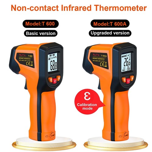 Infrared thermometer gun t600a - infrared,