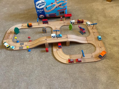 Elc wooden world city road - elc,