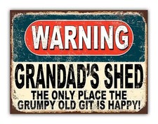 Grandads Shed Metal Garage