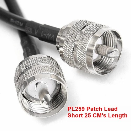 Patch lead rg58 cable pl259 - cable,