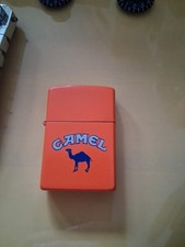 Orange Camel Zippo Lighter