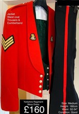 Yorkshire regiment Mess dress