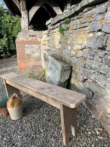 4ft dining bench - bench, rustic