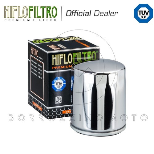 Chrome oil filter hiflo hf170c - oil,