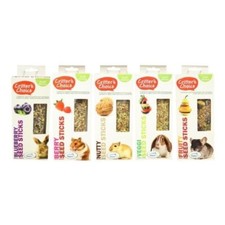 Small Animal Seed Sticks Happy Pet Critter's Choice Hamster Rabbit Stick Snacks