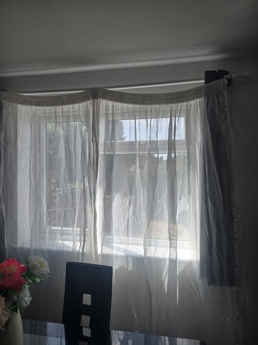 Net curtains pair - net, window