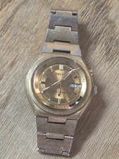 Seiko Bell Matic 17J 17 Jewel Gold Mens Wrist Watch 4006-6049 Automatic Original