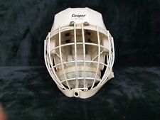 Vintage Cooper Model SK 300 Hockey Helmet with Cooper HM50 Cage Adult Size White