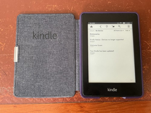 Kindle 5th generation paper - kindle,
