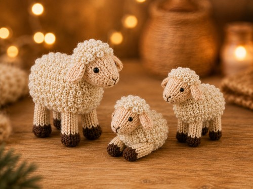 Nativity sheep lamb set dk - nativity,