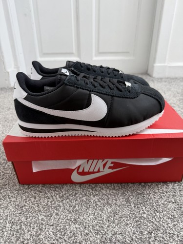 Nike cortez black white - -,