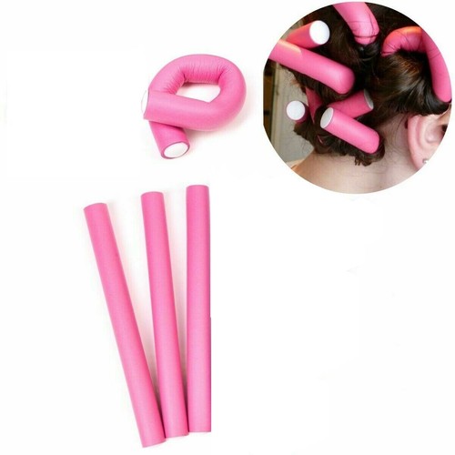 Bendy foam hair rollers long - foam,