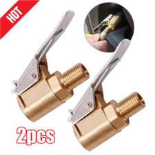 2x Tyre Valve Air Chuck