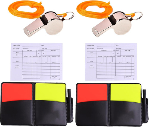 Football referee kit red - football, kit,