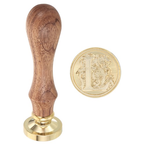 Alphabet wax seal stamp - alphabet, l