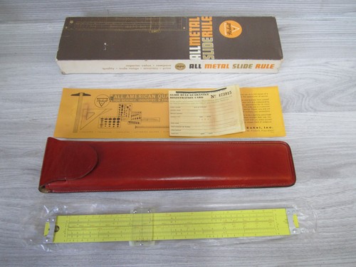 Vintage pickett slide rule - pickett,