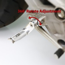 For Ducati Multistrada 1260 /S 18-21 SHINOBI Front Foot Pegs 40mm Lower Silver