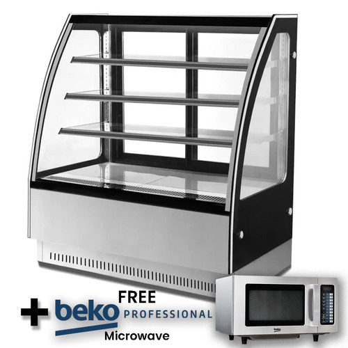 Patisserie display fridge deli - display,