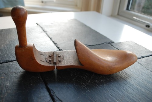 Vintage wooden shoe last - wooden,