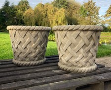 STONE GARDEN PAIR OF AGED