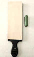 Paddle Strop   3 DSLS with  green compound  and Dimond sharpener on  1 side