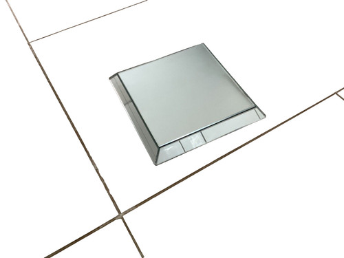 Square bevelled edge mirror - square,
