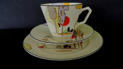Vintage art deco china tea - china, set