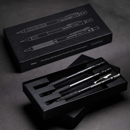 Pentel graphgear graph black - pentel, graphgear/graph