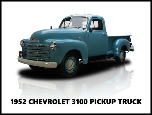 1952 chevrolet 3100 - 1952, pickup