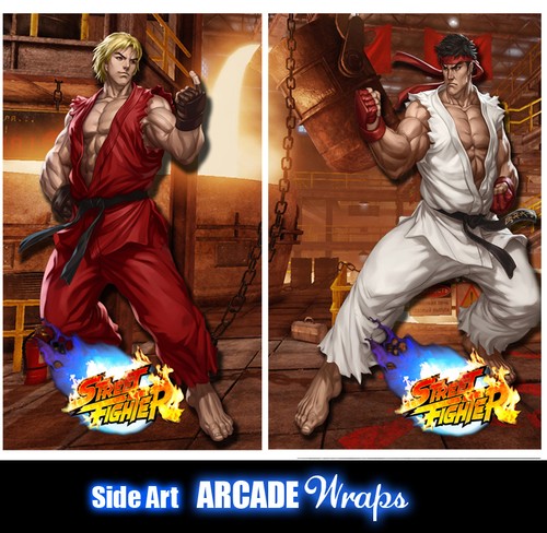 Street fighter arcade side - street,