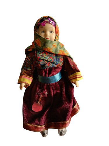 Porcelain doll traditional - porcelain,
