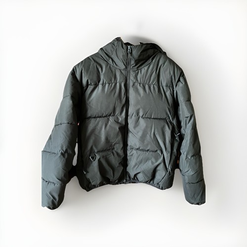 Zara black puffer jacket with - zara,