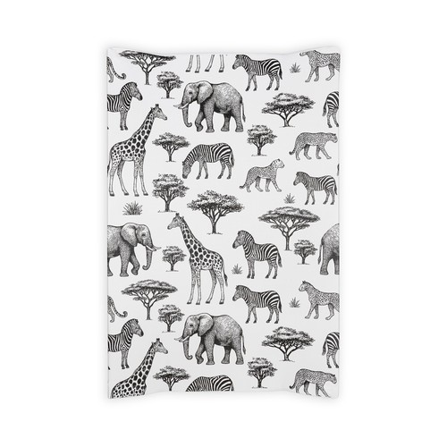 Anti roll changing mat safari - roll,