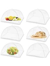 Pop up Food Cover Protector Mesh Net Umbrella Collapsible BBQ Cover Fly 30 cm