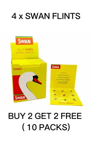 Swan lighter flints - swan,