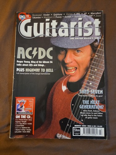 Guitarist magazine mar acdc - guitarist,