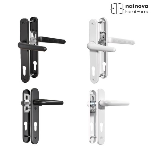Upvc door handle - door, sprung
