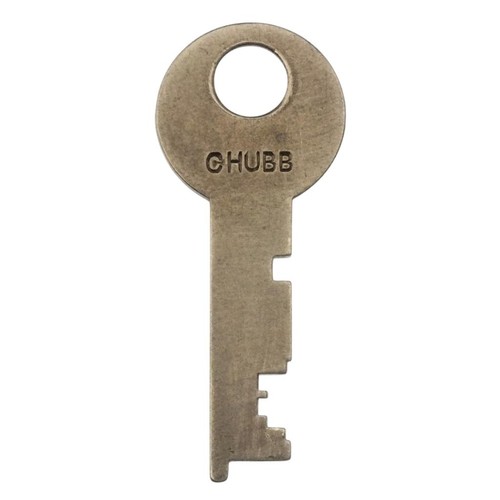 Vintage key chubb flat - key,