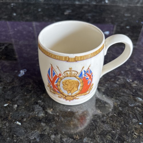 George and queen - v, silver
